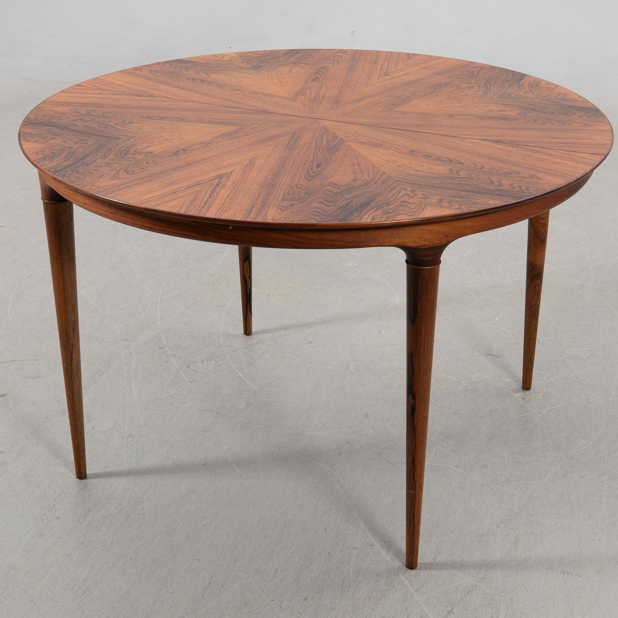 Svante Skogh, Dining table, "Cortina", Seffle Möbelfabrik, 1960s.