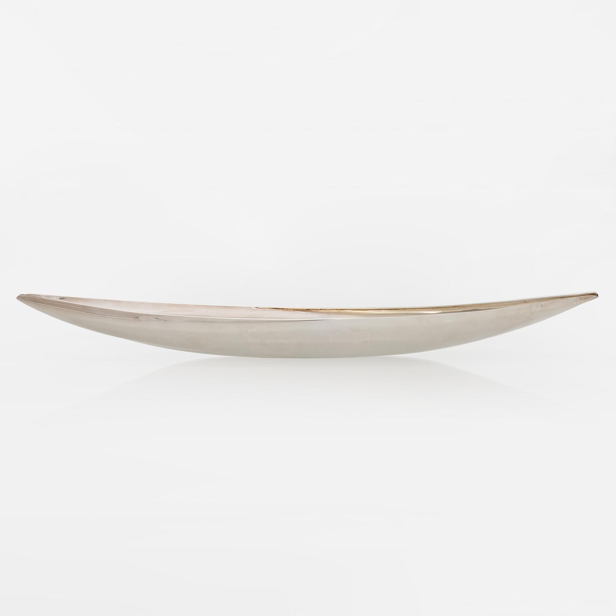 Tapio Wirkkala, a silver bowl TW 9, Kultakeskus, Hämeenlinna, Finland 1956.