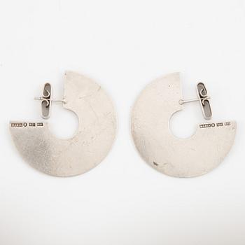 Maria Elmqvist, earrings, sterling silver.