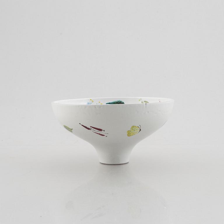 Stig Lindberg, skål, fajans, Gustavsbergs Studio, 1940/50-tal.