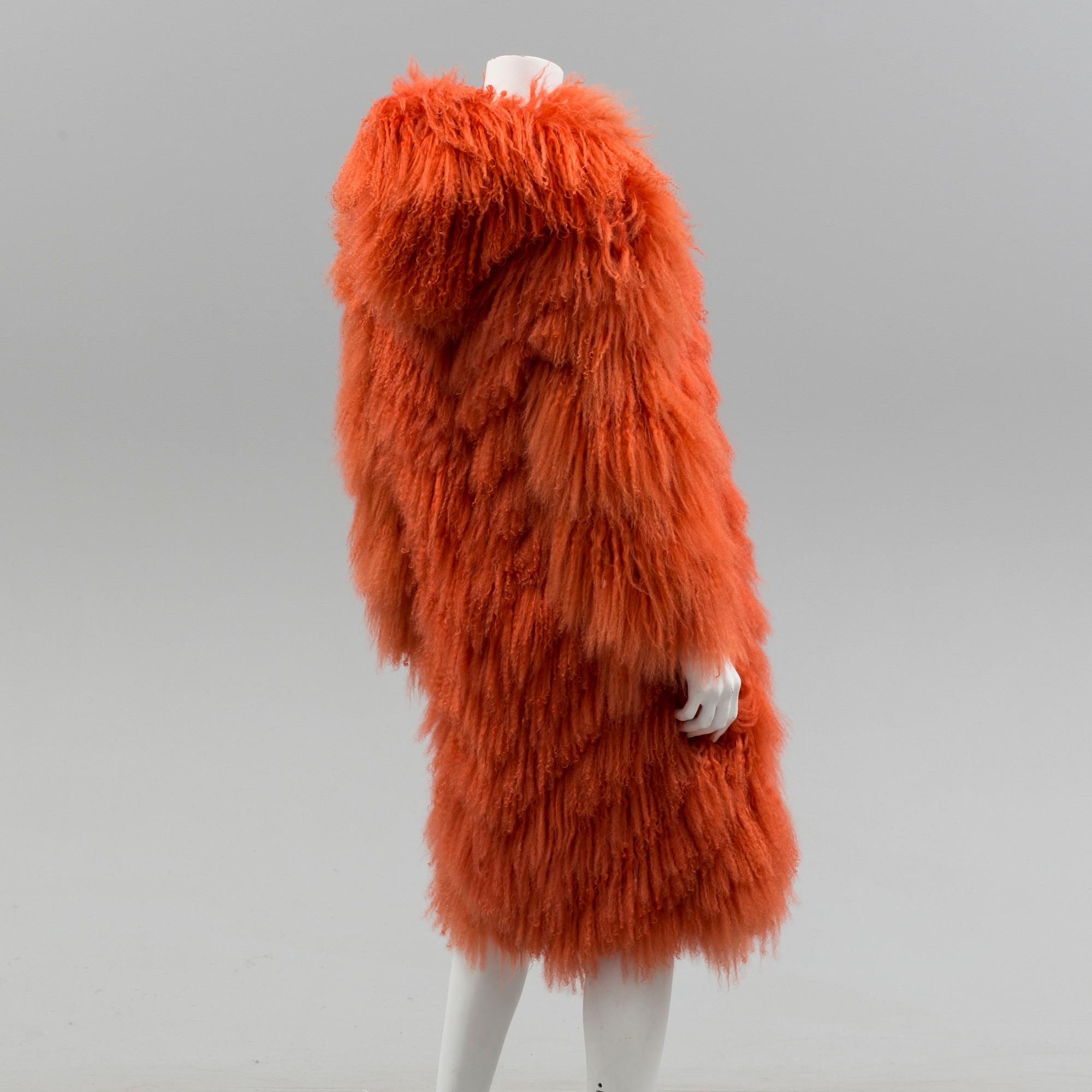 FUR COAT, Sonia Rykiel, french size 38.