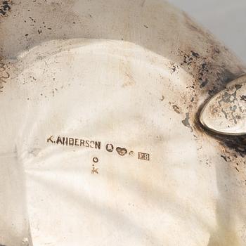 Karl Andersson, a silver bowl, Stockholm, Sweden, 1932.
