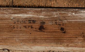 SPEGEL, gustaviansk, Per Westin, (bildhuggare och spegelmakare i Stockholm från 1776). troligen 1778.