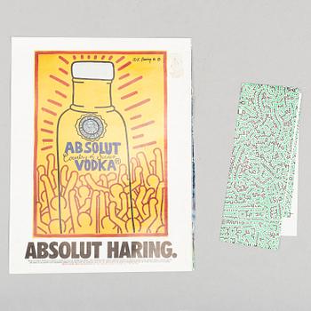 Keith Haring, Book published by Tony Shafrazi Gallery.