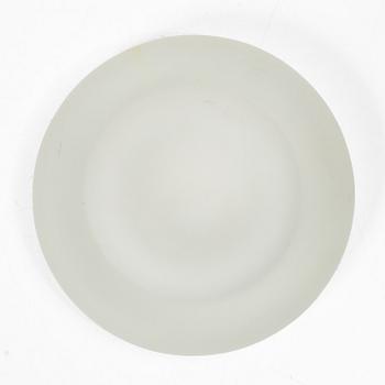 Enzo Mari, Bowl, glass, Danese, Italy.