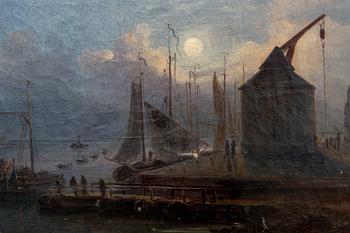 Pieter Francis Peters, oil canvas. Signed and dated 1849.