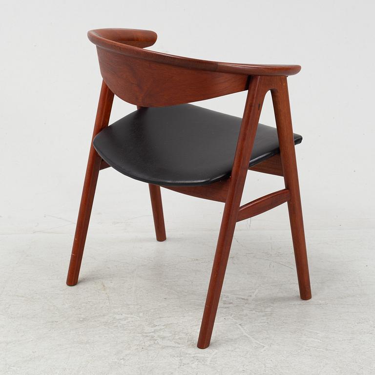 Erik Kirkegaard,
karmstol, Høng Stolefabrik,
Danmark, 1900-talets mitt.