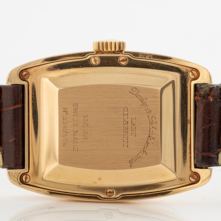 Dubey & Schaldenbrand, Lady Celebrity, "Limited edition", wristwatch, 27 x 37 mm.