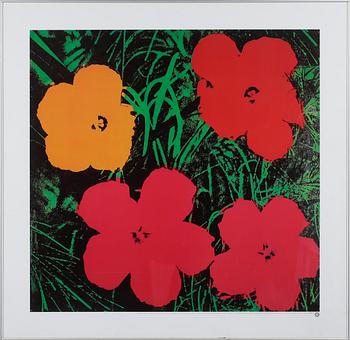 ANDY WARHOL, efter, affish.