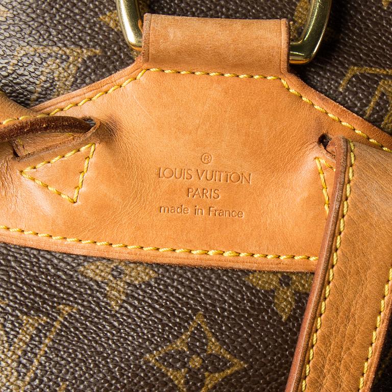 A BAG, "Mini Montsouris", by Louis Vuitton.