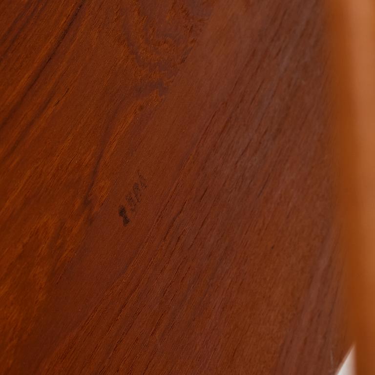 Peter Hvidt & Orla Mølgaard Nielsen, two 'Minerva' sofas and a coffee table, France & Son, Denmark, 1960's.