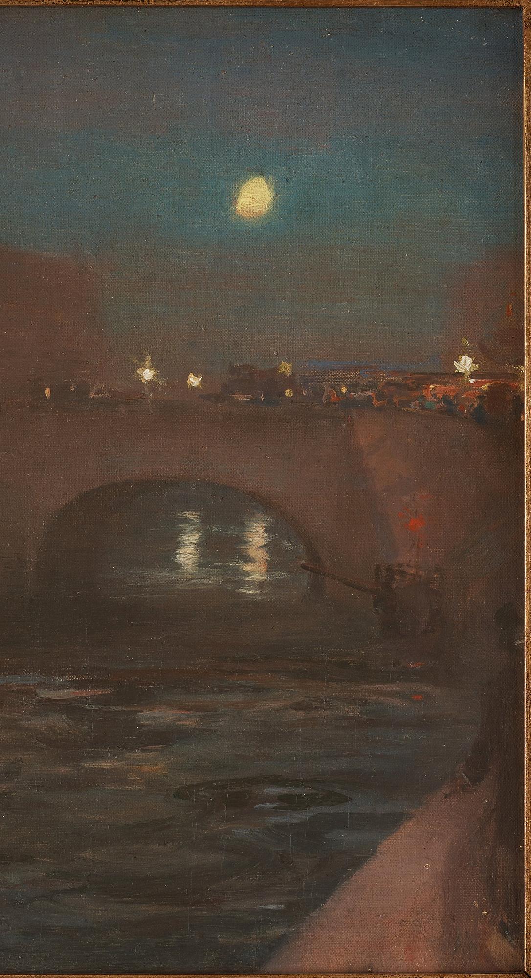 William Blair Bruce, Riksdagshuset i aftonbelysning.
