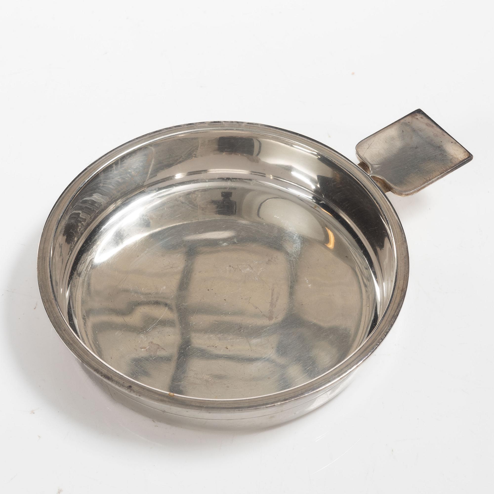 Cup and bowl, silver, W.A. Bolin and Eric Löfman.