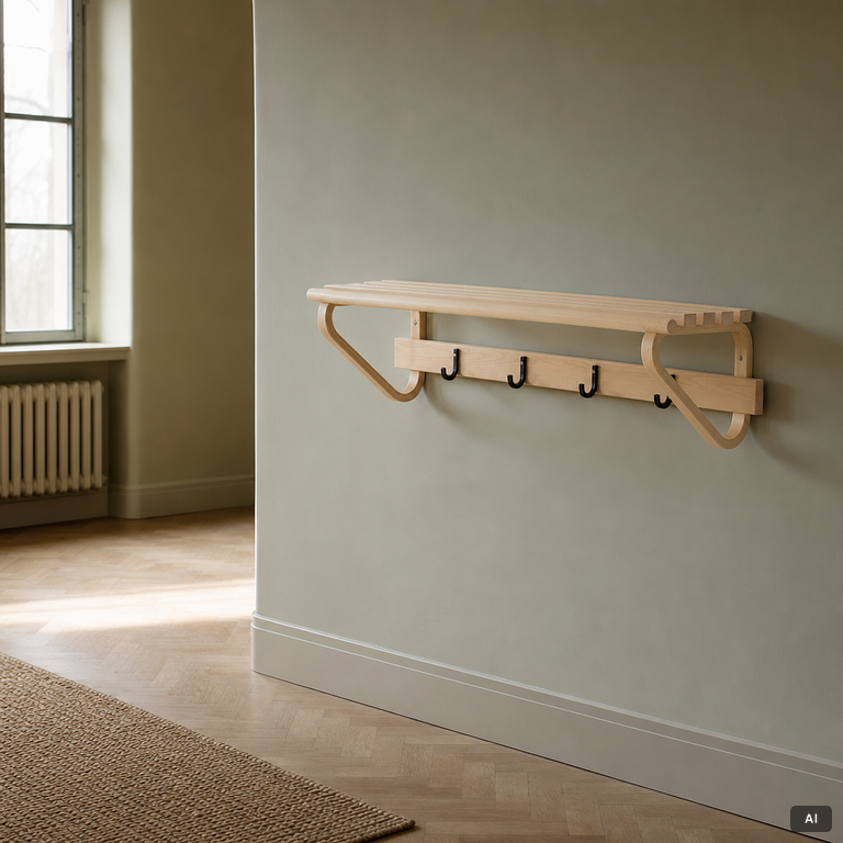 Alvar Aalto, Hat rack, model 109, Artek, Finland 2004.