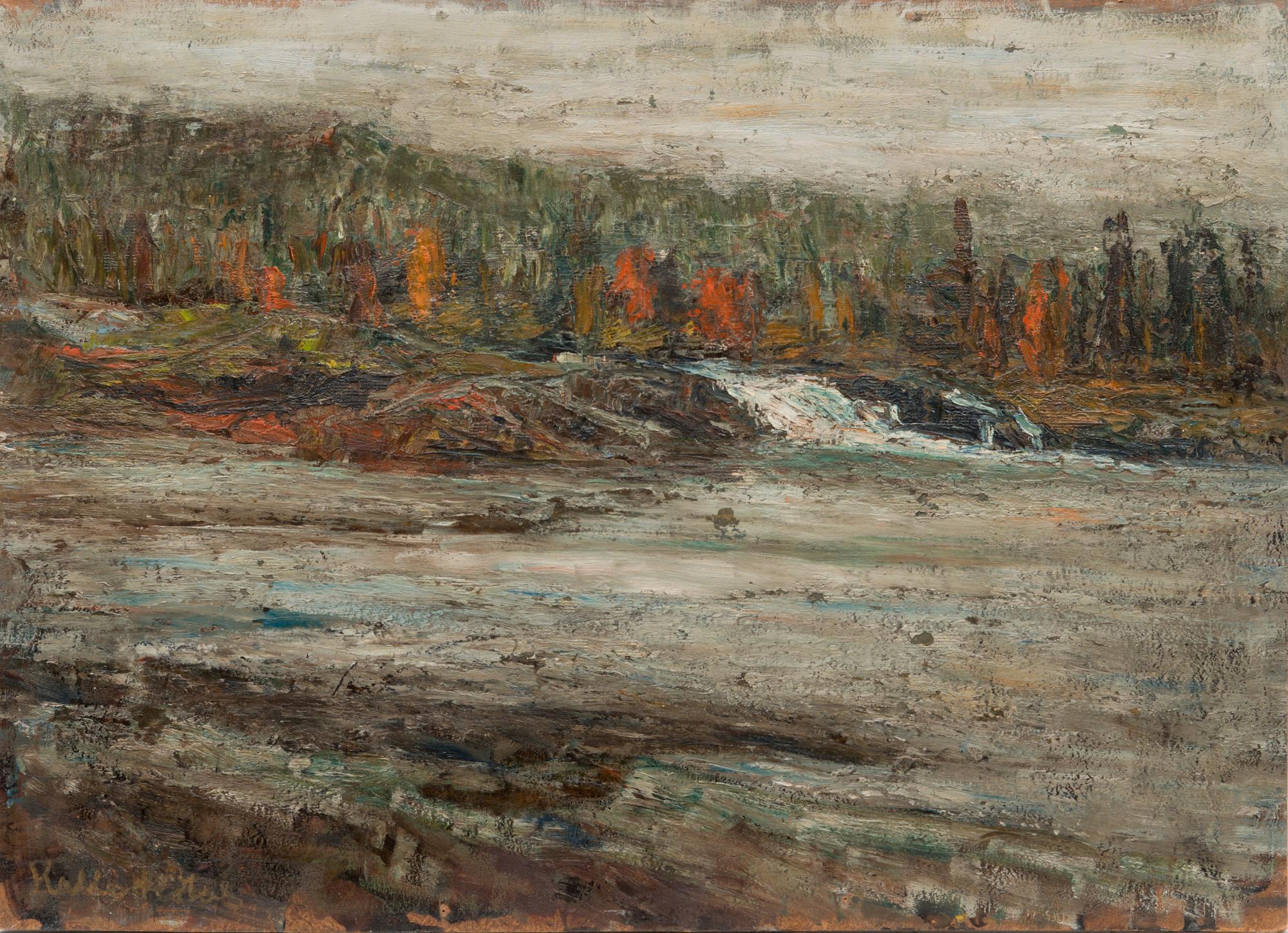 KALLE HEDBERG, oil on panel, signed.