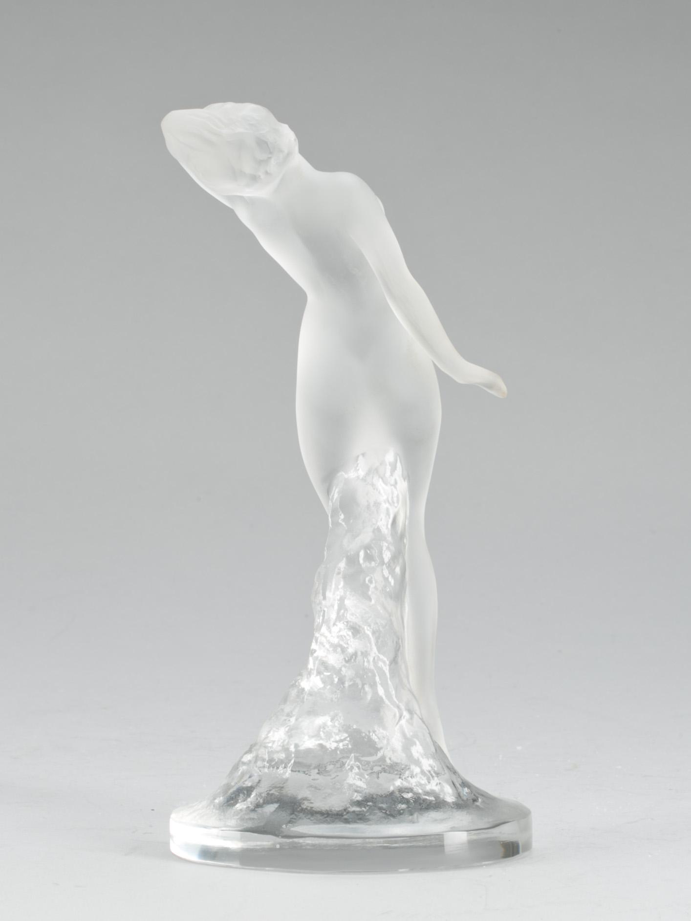 FIGURIN, glas, Lalique.