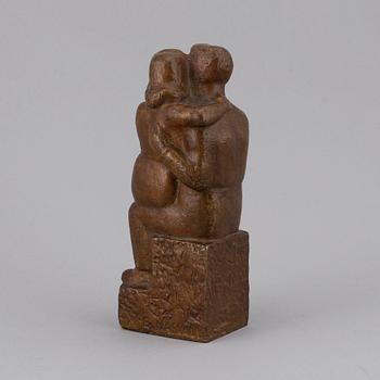 EMIL NÄSVALL, skulptur, brons, signerad E. Näsvall.