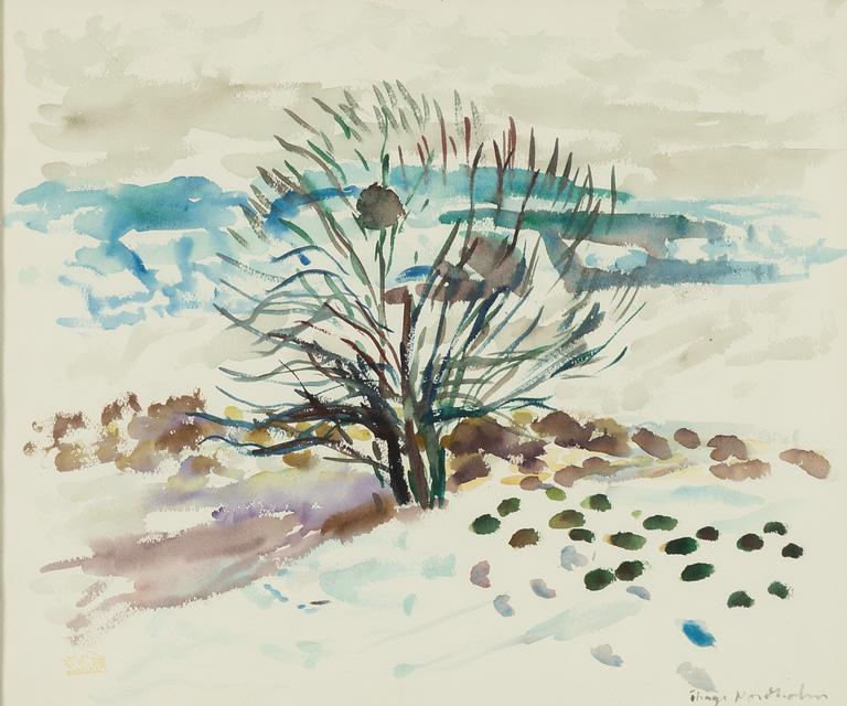 Thage Nordholm,  "Vårvinter, Multrå".