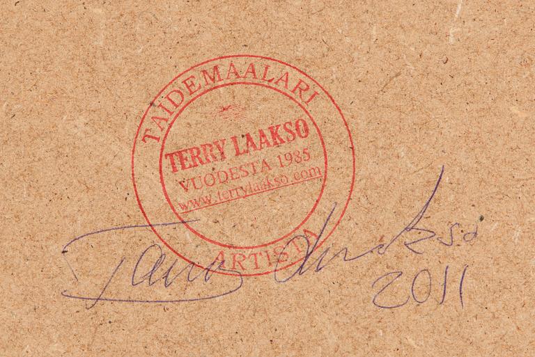 Terry Laakso, Asetelma.