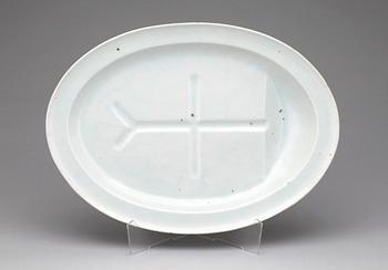 STEKFAT, porslin, Kina, 1800-tal.