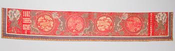 TEXTIL, siden, Kina, 1800-tal.