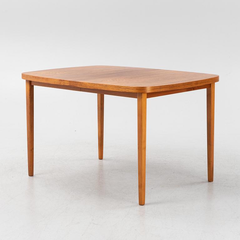 A dining table and four chairs, 'Pige',  Kai Kristiansen, Denmark 1960s.