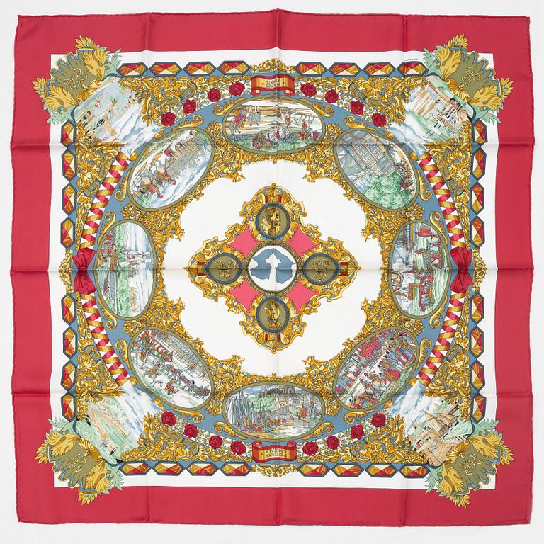Hermès, scarf, "L'Entente Cordiale".