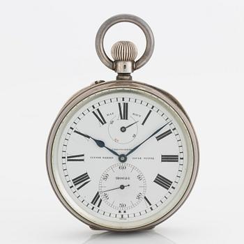 Ulysse Nardin, Le Locle, Chronometre, pocket watch, 64 mm.