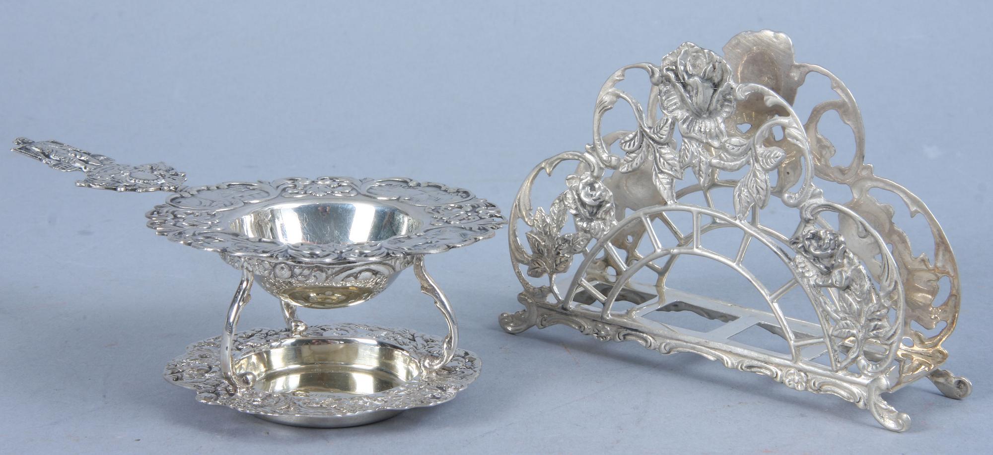 PARTI SILVER, 7 delar, 1900-tal. 660 g.