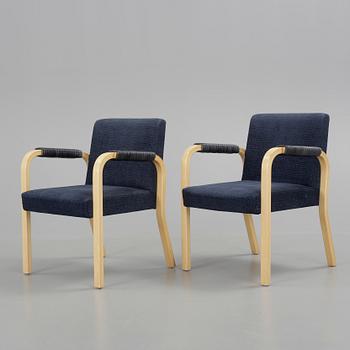 KARMSTOLAR, ett par, nr 26, Alvar Aalto, Artek.