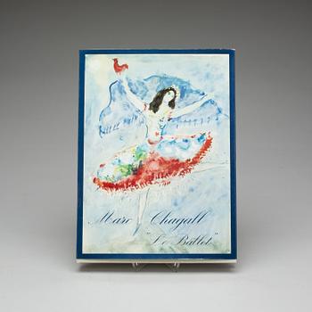BOK, Marc Chagall "The Ballet" av Jacques Lassaigne, 1969, Paris.