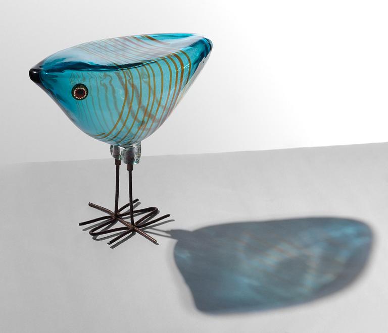 An Alssandro Pianon "Pulcino" bird, Vistosi, Murano, Italy 1960´s.