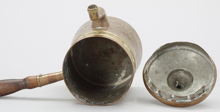 KANNA, koppar, delvis 1700-tal.