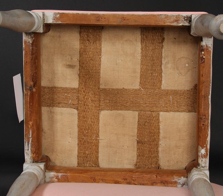 TABURETTER, senempire, 1800-talets mitt.