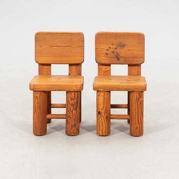 Chairs, a pair from the mid-20th century.