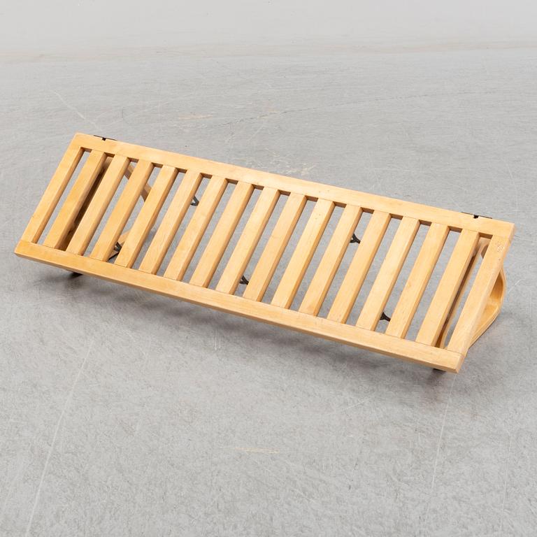 A mid 20th century Alvar Aalto shelf.