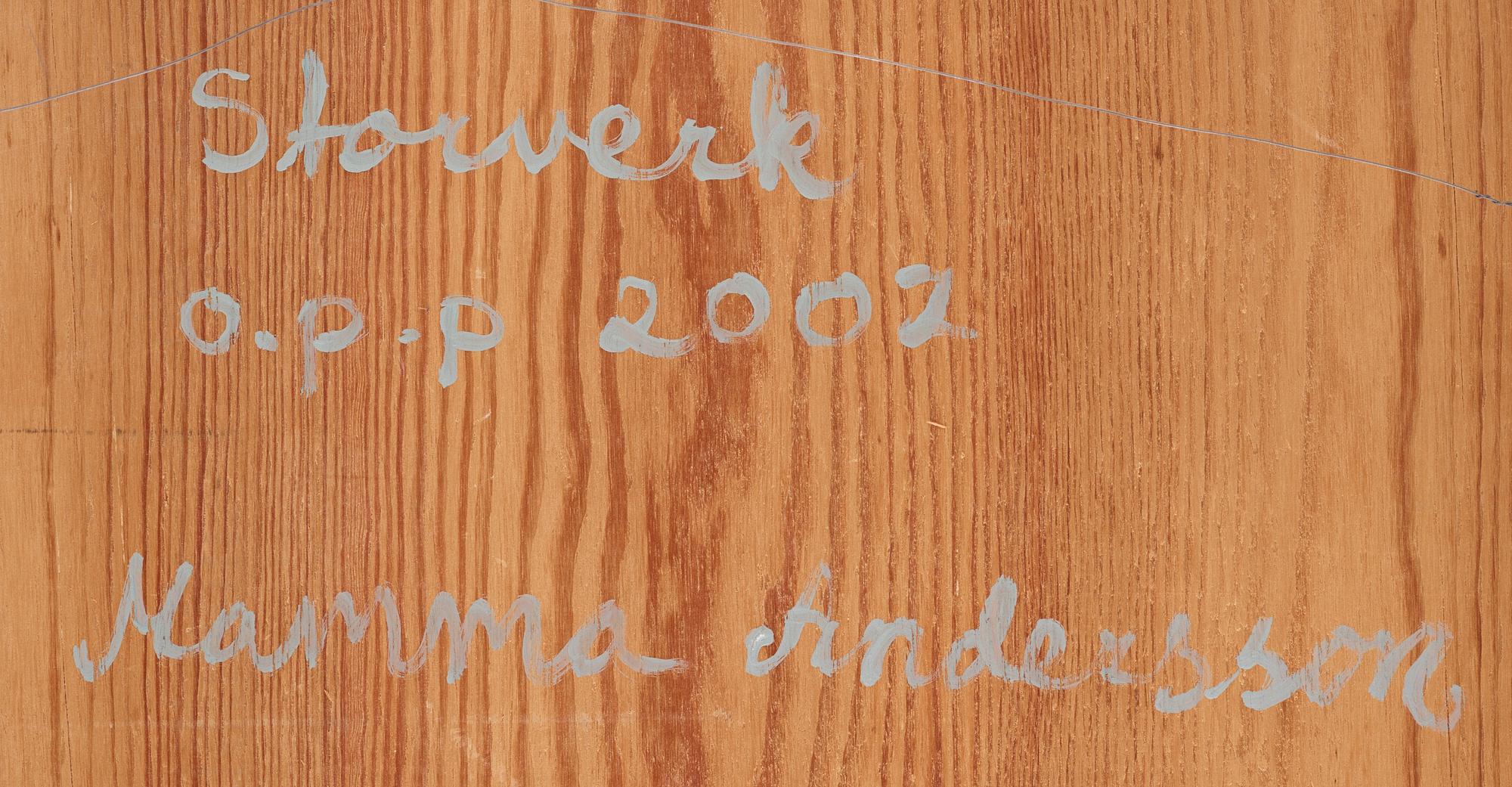 Mamma Andersson, "Storverk".