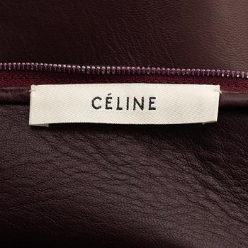 Céline, a leather top, size 36.