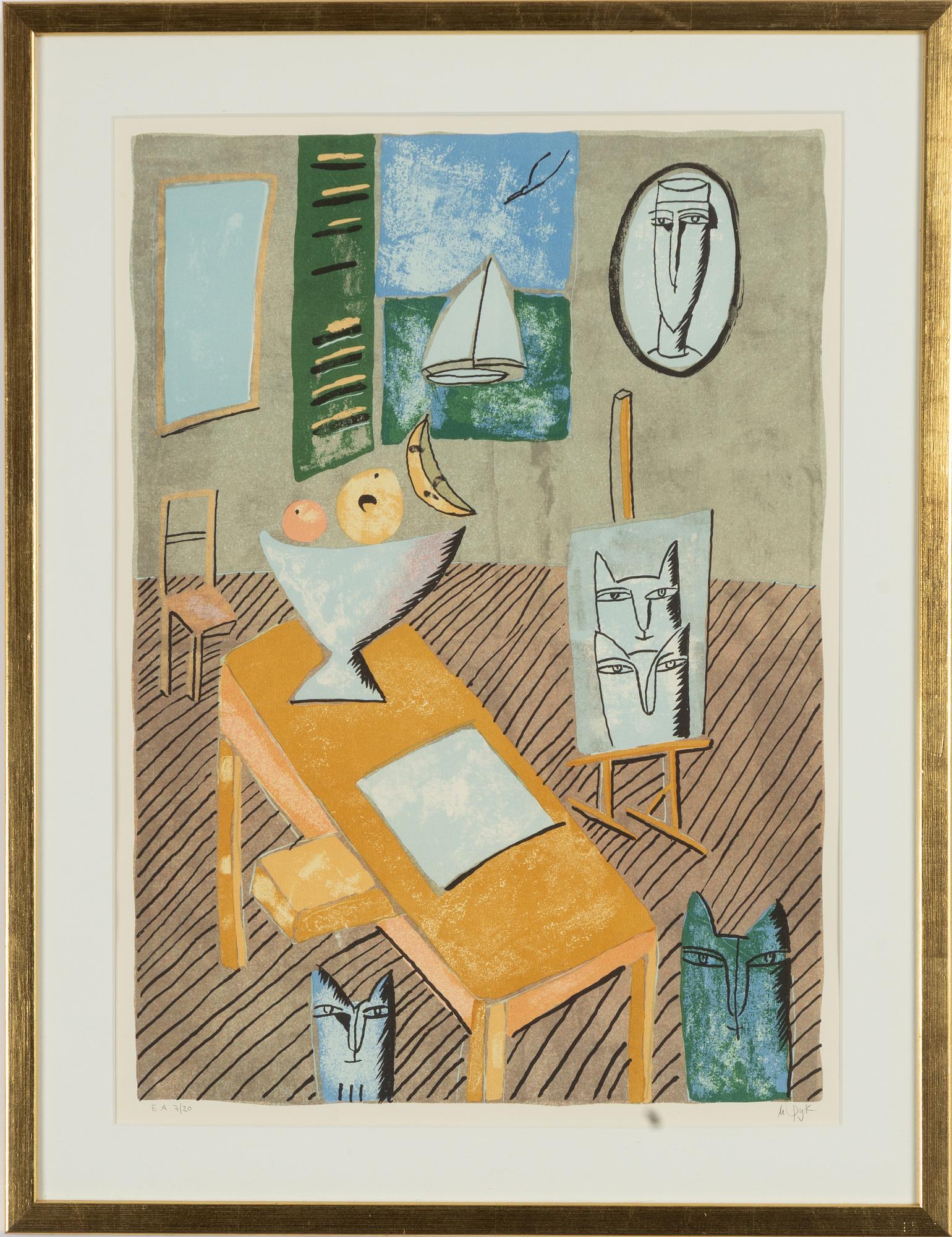 Madeleine Pyk, The Studio by the Sea.