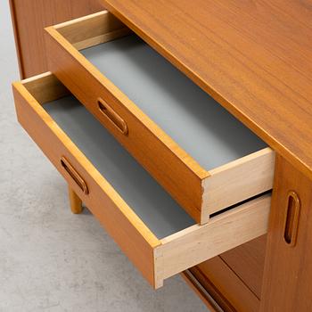A 1950's/60's teak veneered sideboard.