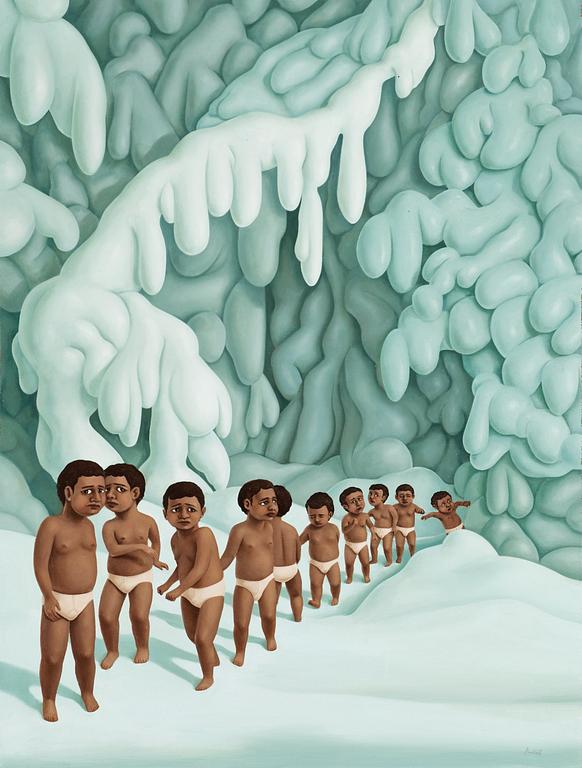 Patrik Andiné, "Ten Little Indians in a Cold Country Far Away".