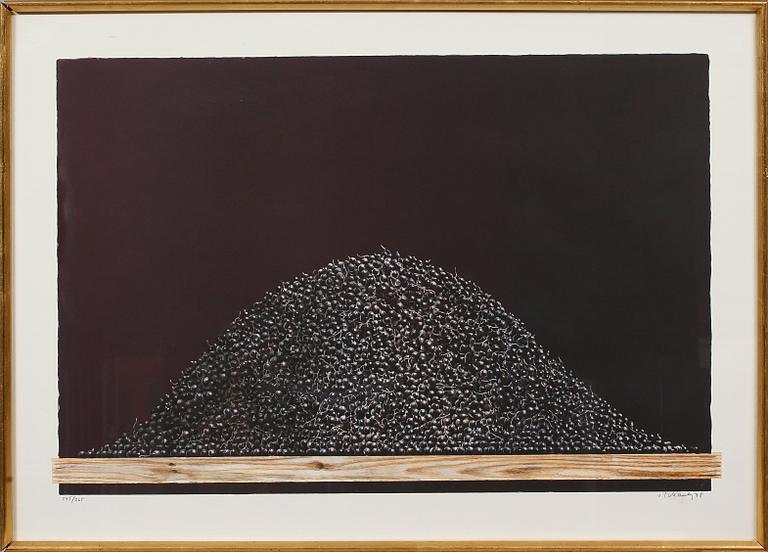 PHILIP VON SCHANTZ, färglitografi, signerad och numrerad 245/265, daterad 78.