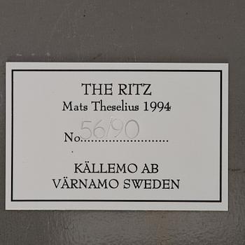 Mats Theselius, fåtölj, ”The Ritz”, ed. 56/90, Källemo, Värnamo, efter 1994.