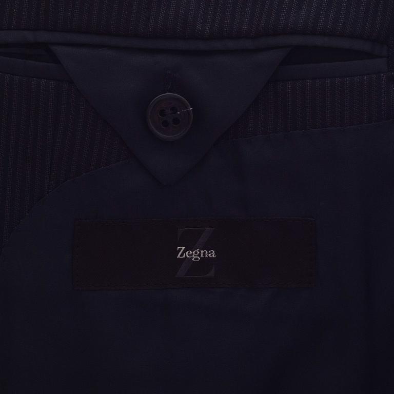 KOSTYM, tvådelad, Ermenegildo Zegna, storlek 46.
