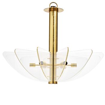 58. Hans-Agne Jakobsson, a rare ceiling lamp model "C 2438", Hans-Agne Jakobsson AB, Markaryd, 1970s.