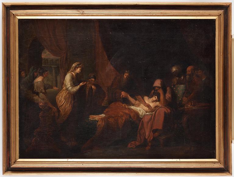 Benjamin West After, Erasistratus The Physician Discovers The Love Of Antiochus For Stratonice.