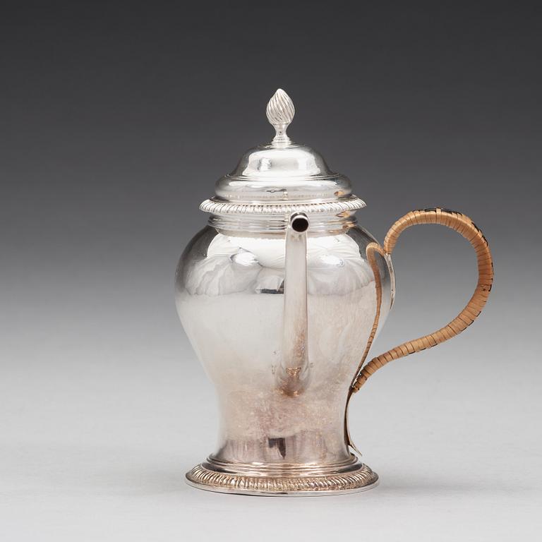 Emick Romer, argyle/skykanna, silver, London 1770.