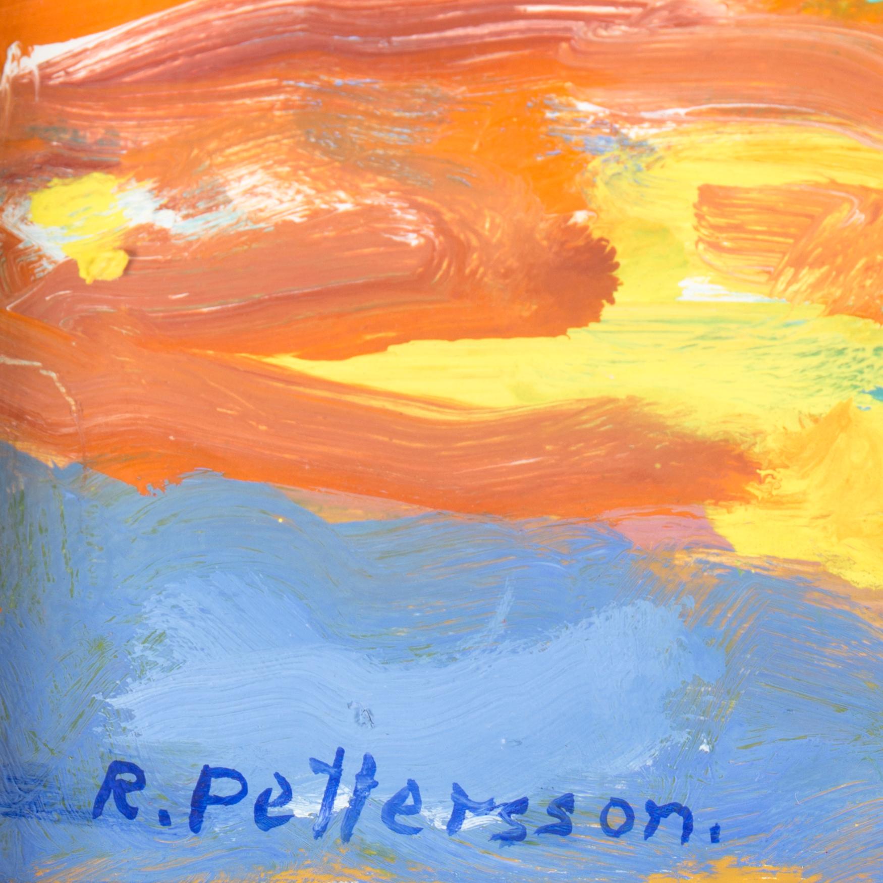 RUNE PETTERSSON, oil on board, signed.