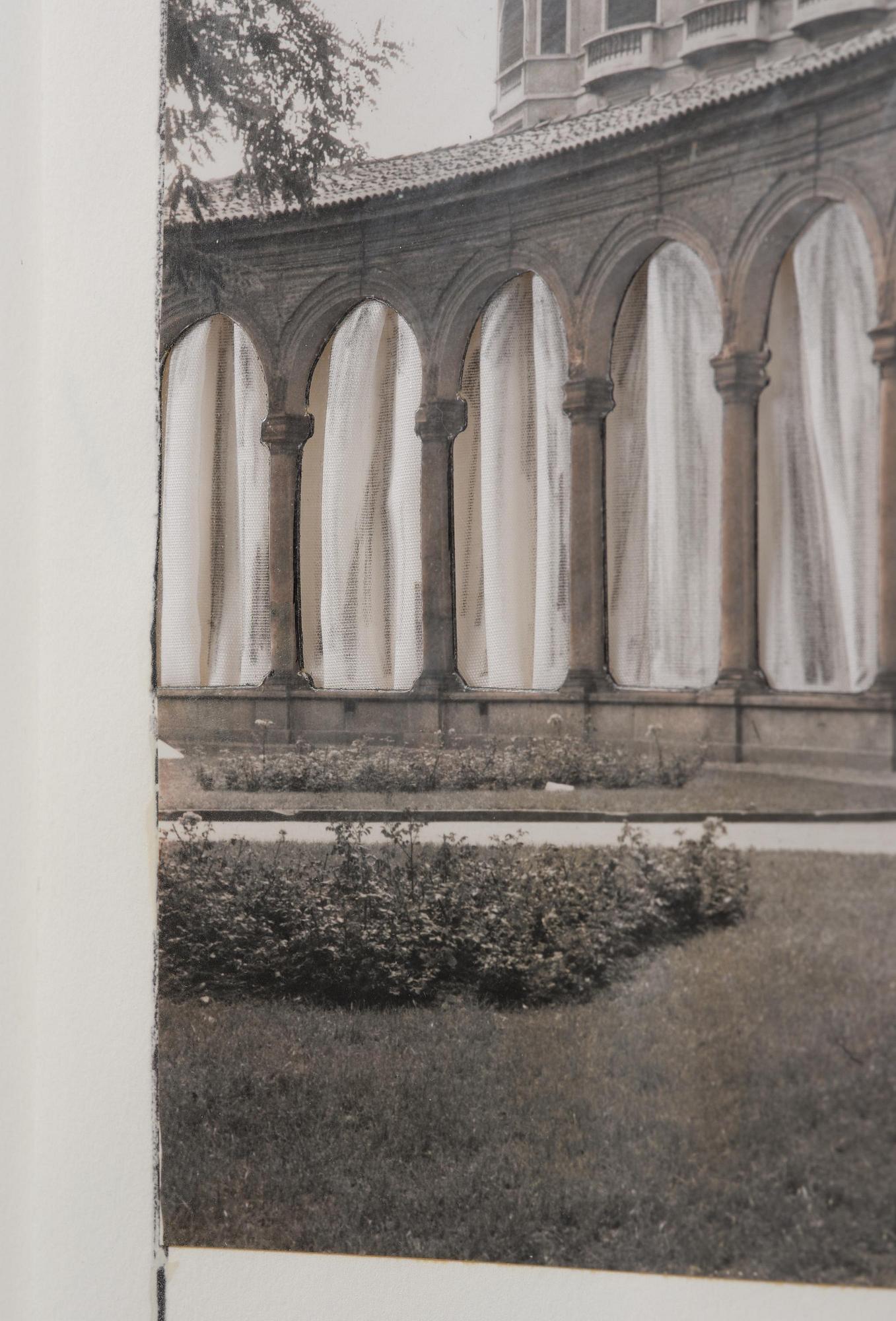 Christo Vladimirov Javacheff, "Curtains for la Rotonda, project for Milan" ur: "Five Urban Projects".