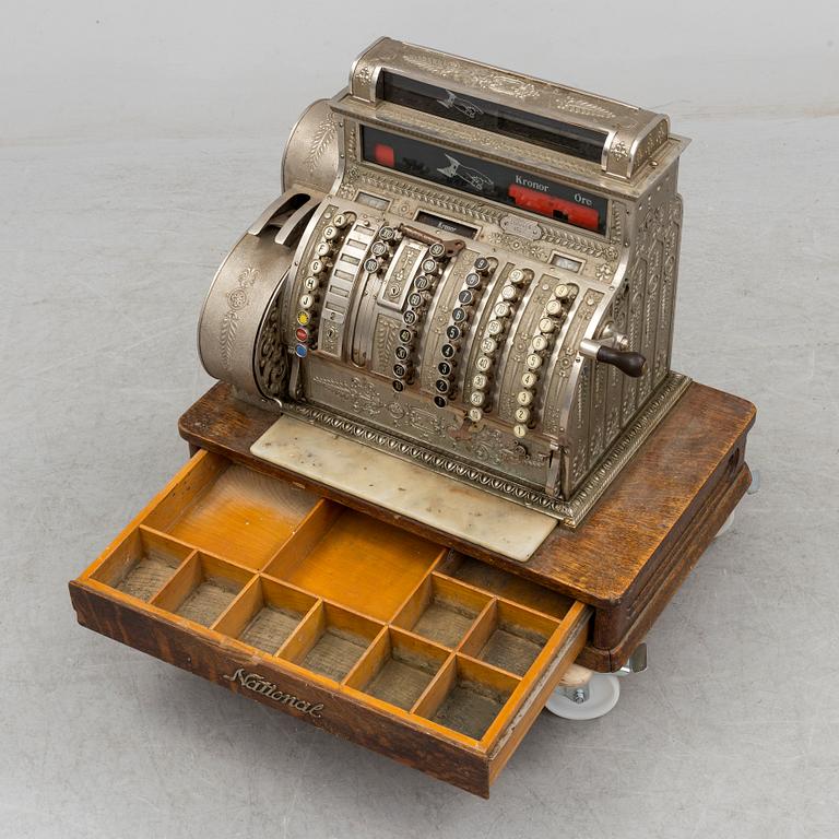 A National till machine, USA, early 20th Century.